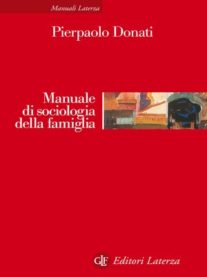 cover image of Manuale di sociologia della famiglia